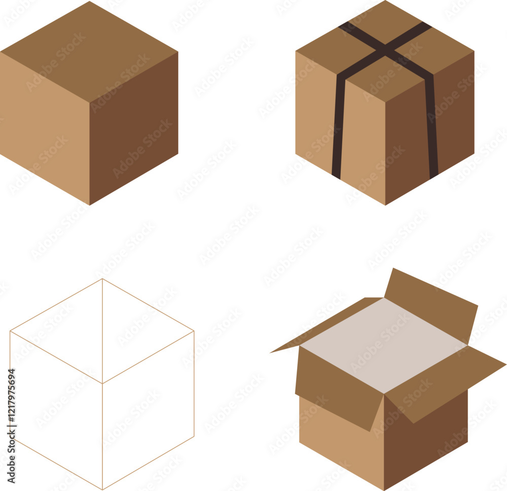 Silhouette give box and other icon flat style with vector and background design . Silhouette give box and other icon flat style with vector and background design .