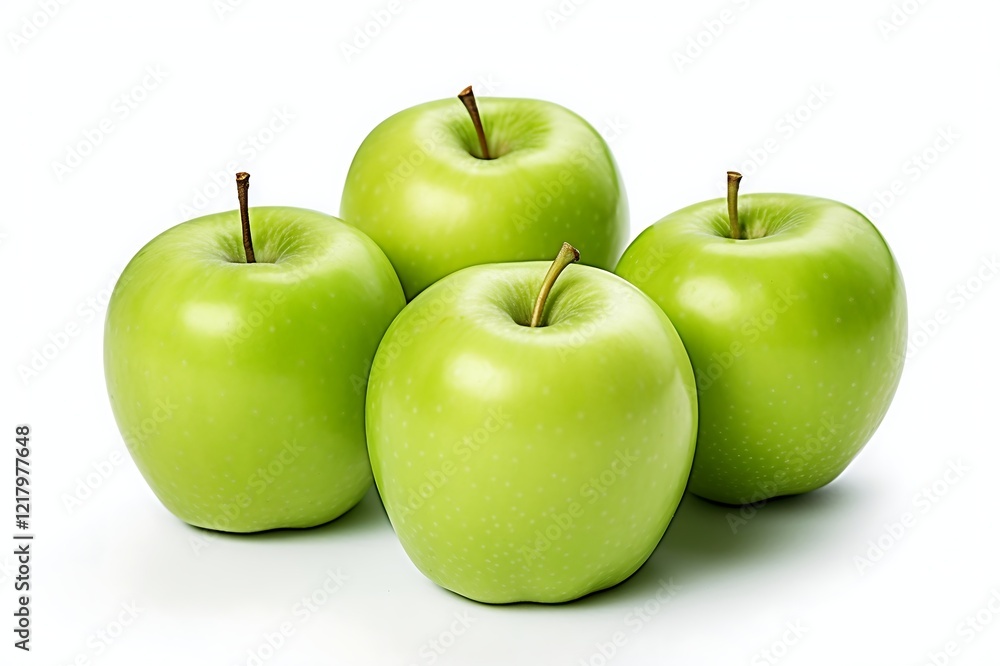 Fresh ripe Green apples as background Fresh ripe Green apples as background