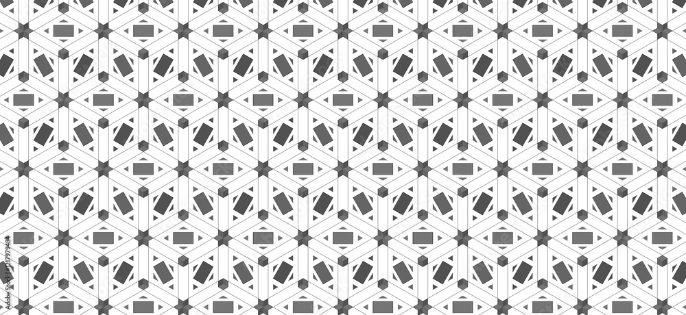 Monochrome Geometric Abstract Art Deco Style Background Monochrome Geometric Abstract Art Deco Style Background