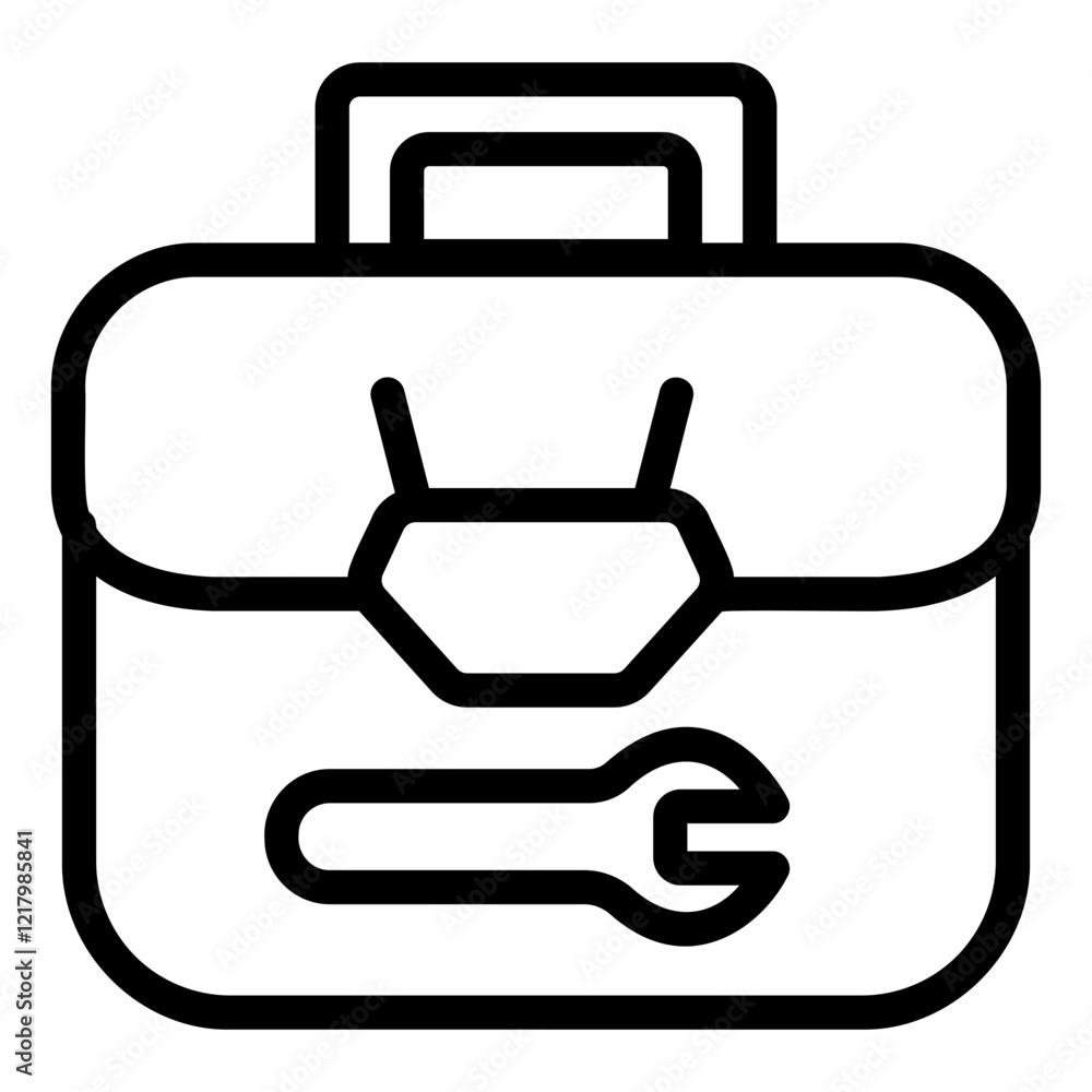 repair box Line Icon repair box Line Icon