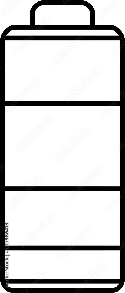 Battery illustration icon Battery illustration icon