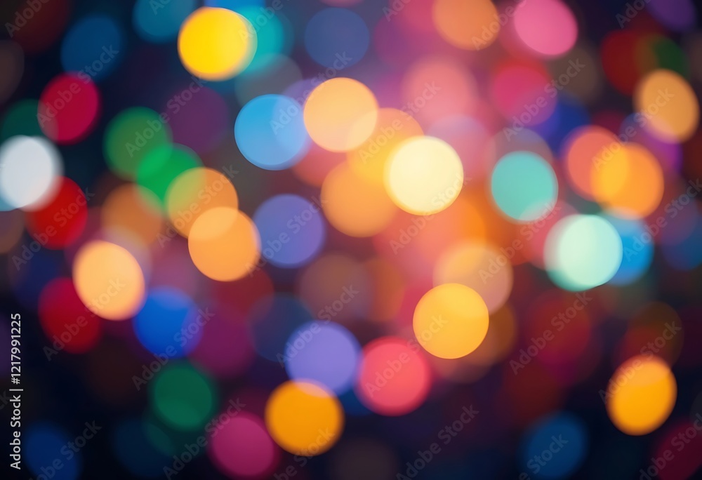 Abstract Colorful Bokeh Lights Background Image Abstract Colorful Bokeh Lights Background Image