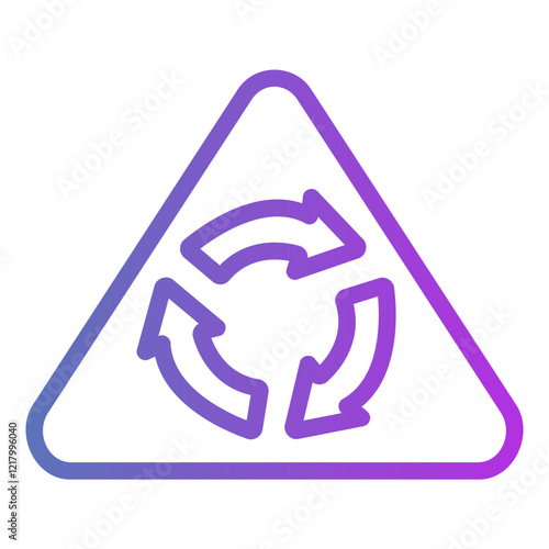 rounddabout Gradient icon