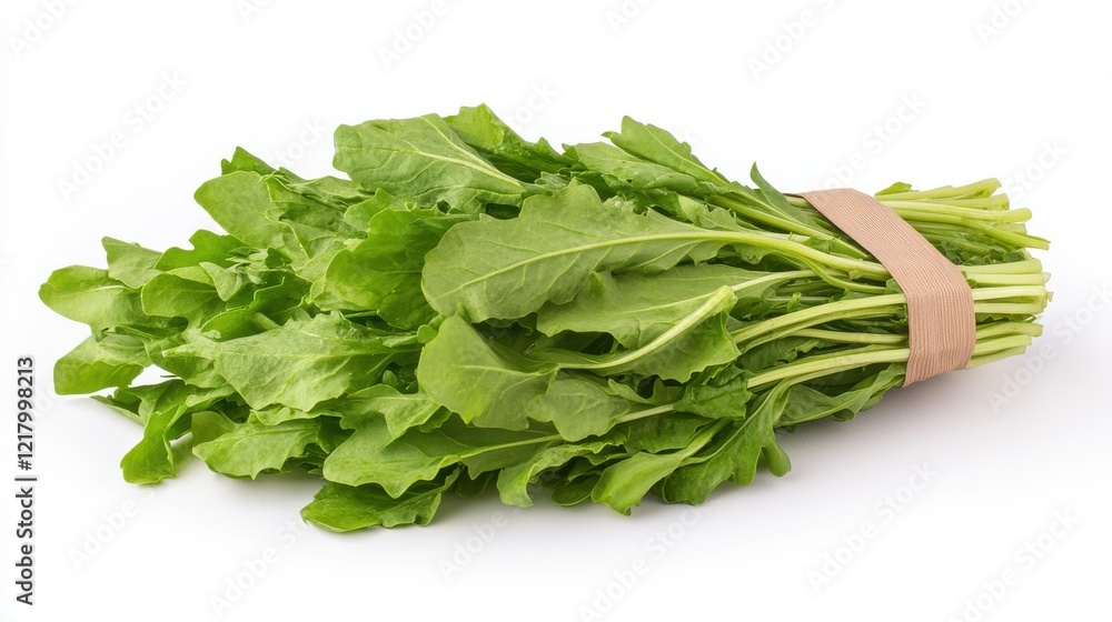 Fresh dandelion greens ready for culinary adventures in the kitchen Fresh dandelion greens ready for culinary adventures in the kitchen