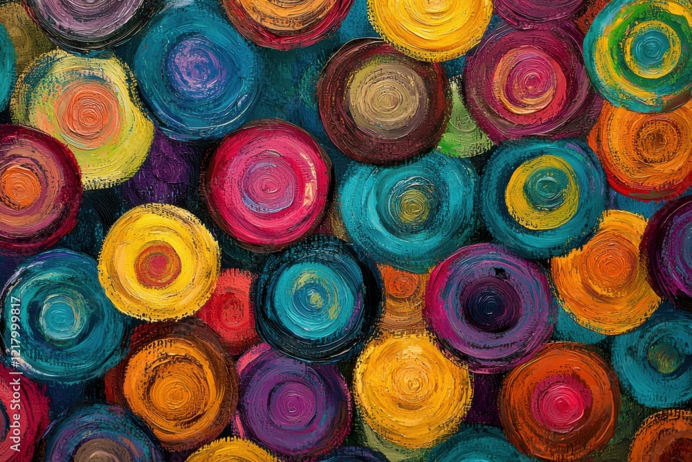 abstract colorful circles abstract colorful circles