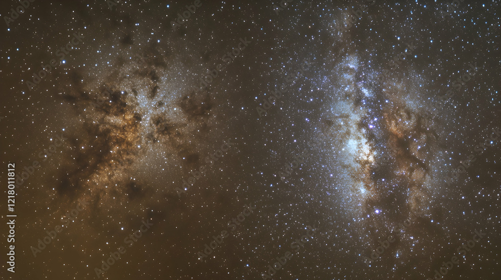 Night sky, Milky Way, star clusters, dark nebulae, astrophotography, science Night sky, Milky Way, star clusters, dark nebulae, astrophotography, science