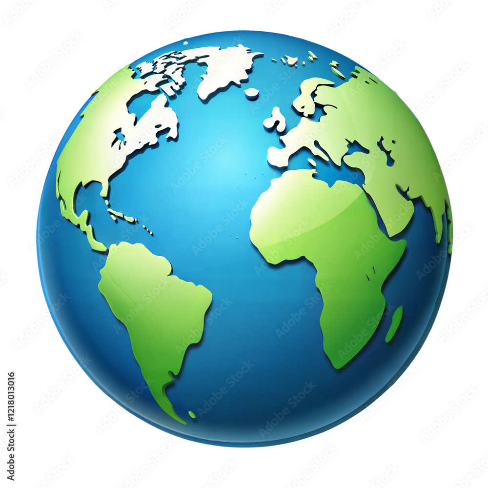 Minimalist Globe, World Map, Earth Silhouette Icon With Transparent Background Minimalist Globe, World Map, Earth Silhouette Icon With Transparent Background