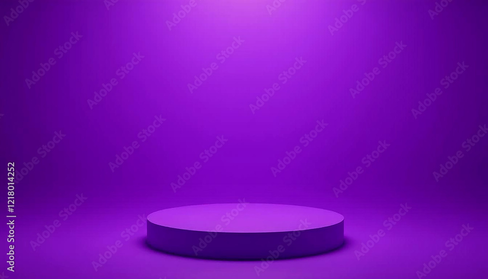 Purple Product Display Podium, Ideal for E-commerce Purple Product Display Podium, Ideal for E-commerce