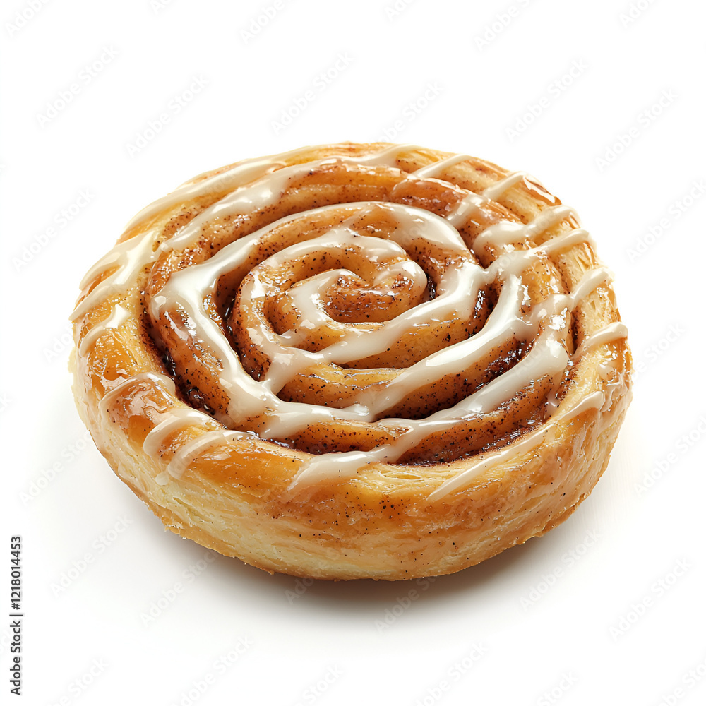 Sweet Cinnamon Roll with Icing Drizzle. Delicious baked treat, perfect for breakfast or dessert. Sweet Cinnamon Roll with Icing Drizzle. Delicious baked treat, perfect for breakfast or dessert.