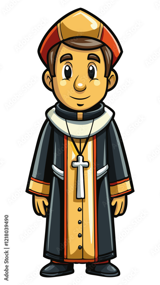 priest isolated black outline vector illustration, transparent background priest isolated black outline vector illustration, transparent background