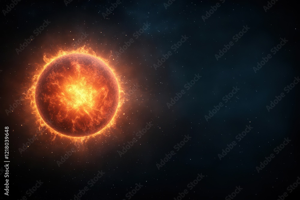 Vibrant Orange Sun Illuminating a Deep Blue Sky at Dusk Creating a Stunning Contrast and Evoking Feelings of Peace and Natural Beauty in the Evening Vibrant Orange Sun Illuminating a Deep Blue Sky at Dusk Creating a Stunning Contrast and Evoking Feelings of Peace and Natural Beauty in the Evening