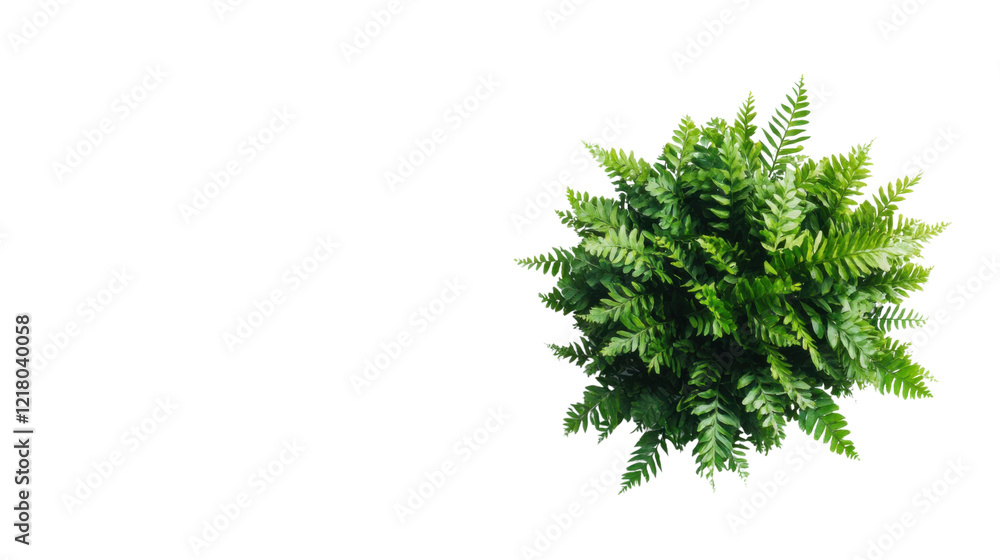 Fern on transparent background Fern on transparent background