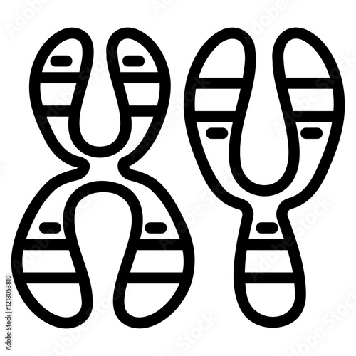 Chromosome glyph icon