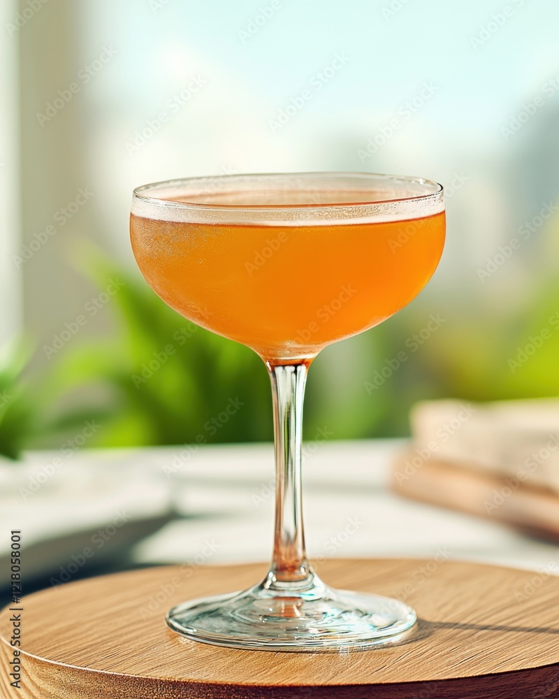 Elegant negroni cocktail on a polished wooden bar clean sophisticated ambiance timeless classic tone Elegant negroni cocktail on a polished wooden bar clean sophisticated ambiance timeless classic tone