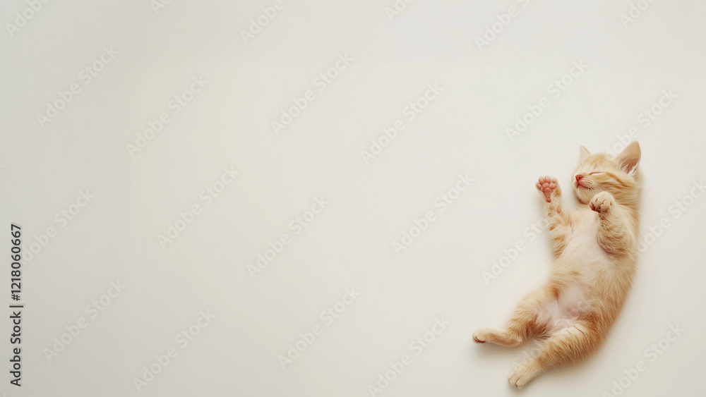 Obraz premium cat_background_134s