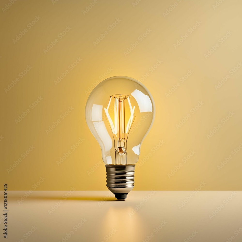 Isolated bulb Isolated bulb
