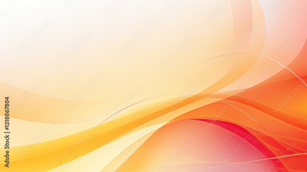 Abstract design featuring smooth gradients in warm colors, suitable for backgrounds or graphics.
