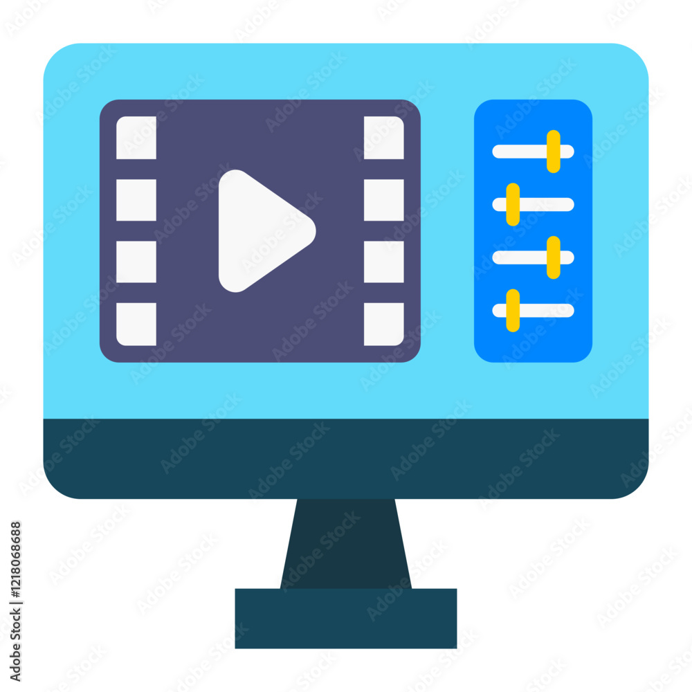 Video editing Icon Video editing Icon