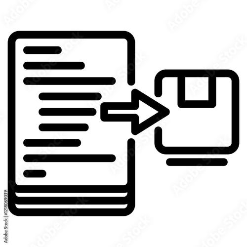 Compiling glyph icon