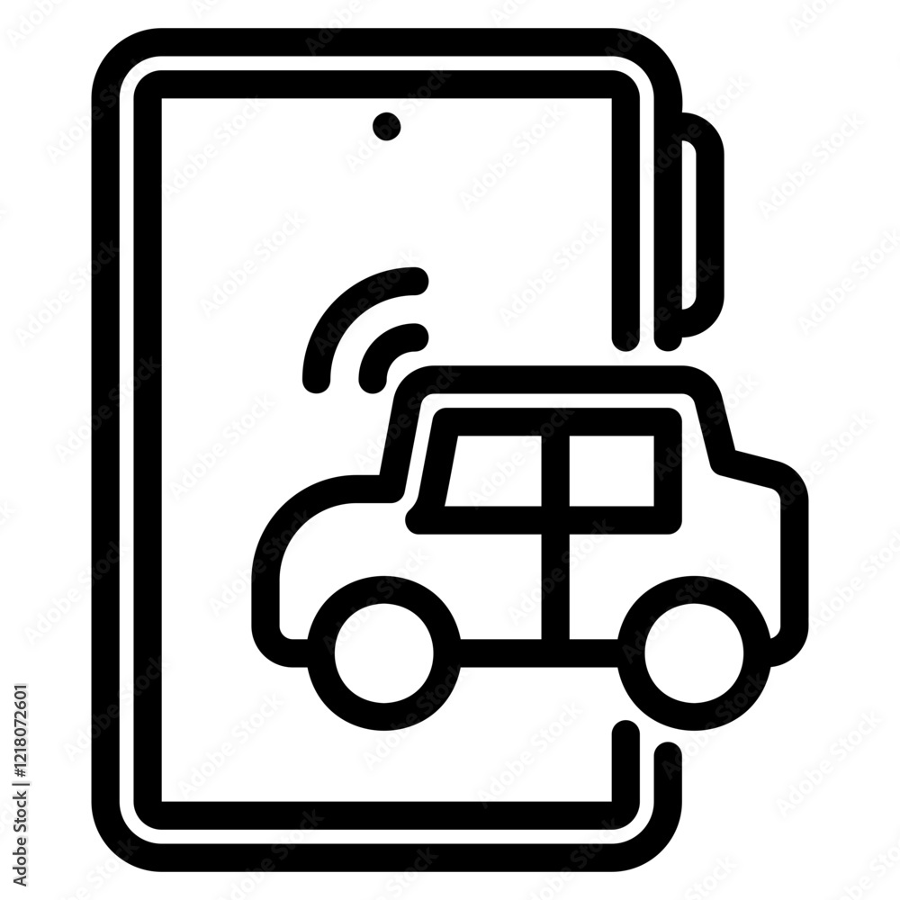 mobile app glyph icon mobile app glyph icon