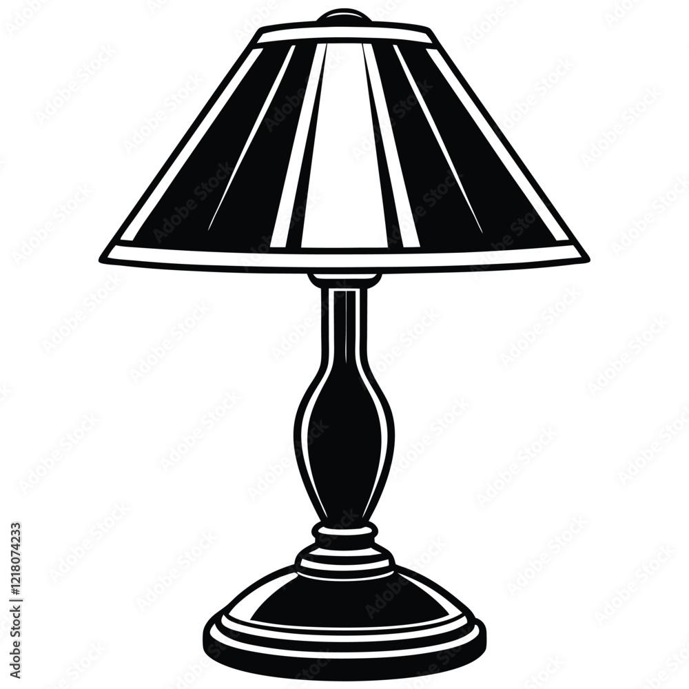 Floor interior room lamp icon simple vector Floor interior room lamp icon simple vector