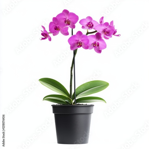 Wallpaper Mural Stunning Pink Phalaenopsis Orchid in a Sleek Black Pot Torontodigital.ca