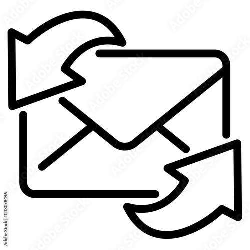 Exchange glyph icon