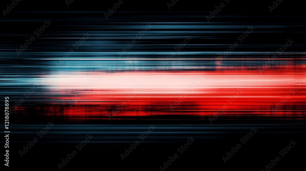 Abstract Red Blue Horizontal Lines Design Abstract Red Blue Horizontal Lines Design