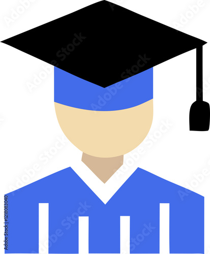 graduation svg icon