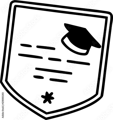 graduation svg icon