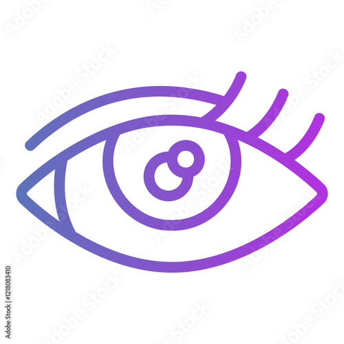 eye Gradient icon