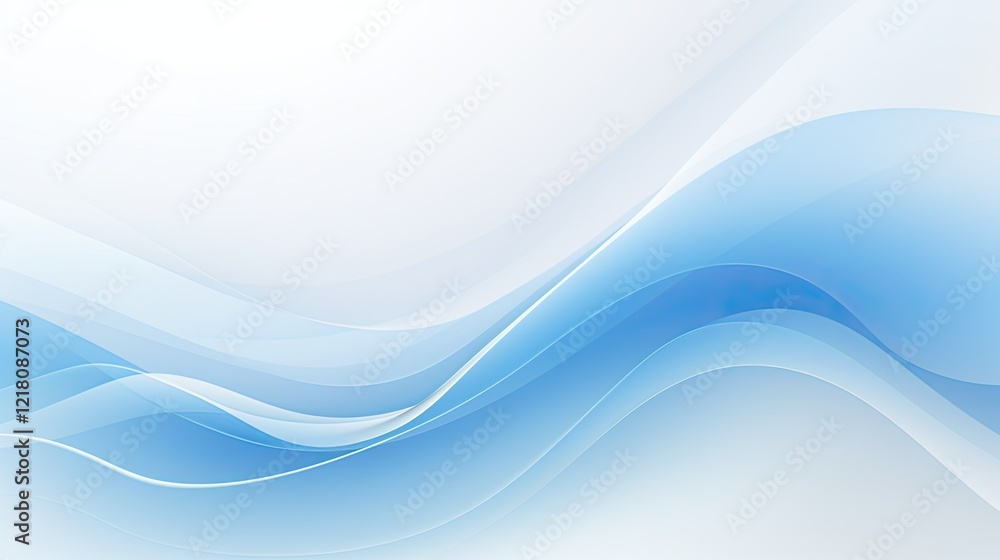 Soft blue abstract waves on a light background, ideal for backgrounds or digital designs. Soft blue abstract waves on a light background, ideal for backgrounds or digital designs.