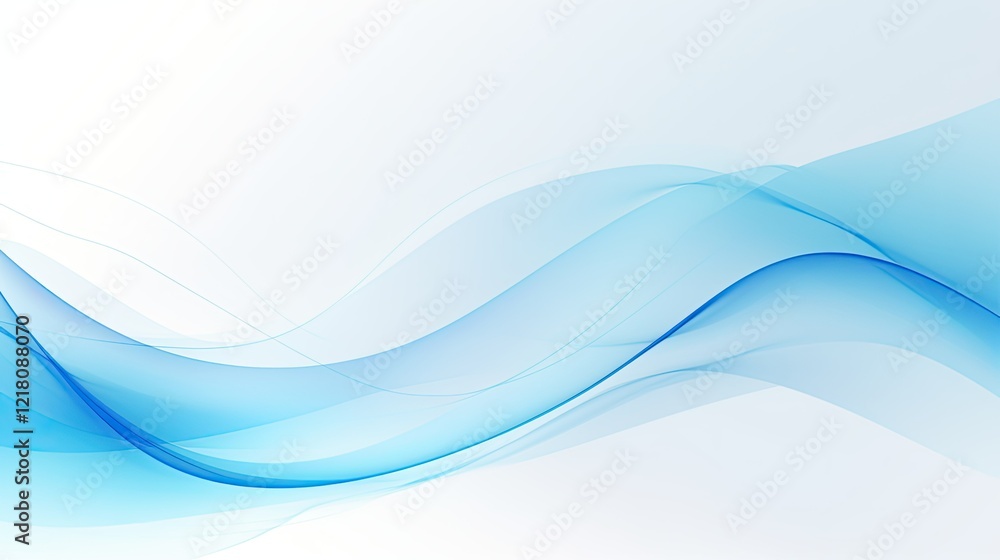 Abstract blue wave design with smooth gradients for backgrounds or digital use. Abstract blue wave design with smooth gradients for backgrounds or digital use.