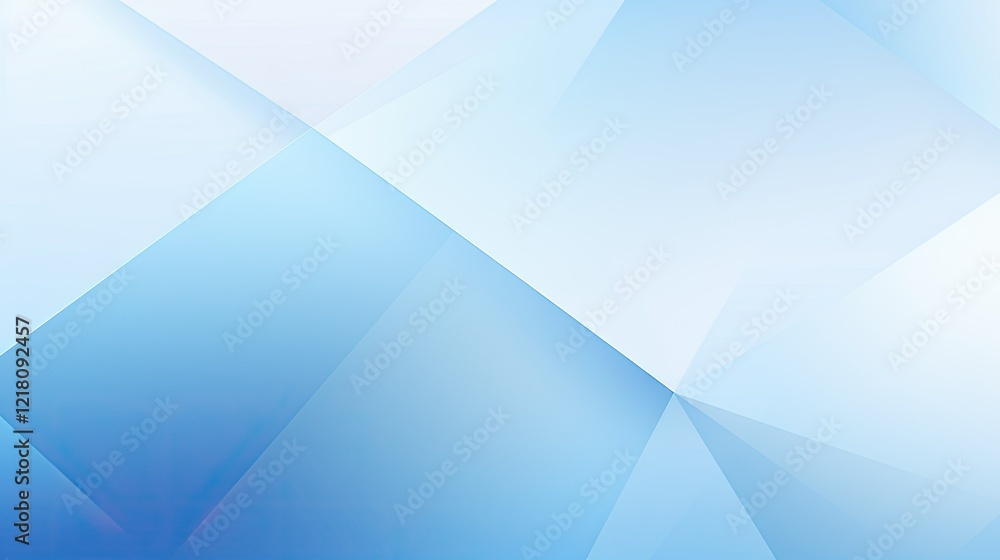 Abstract geometric design with soft blue tones and gradients. Abstract geometric design with soft blue tones and gradients.