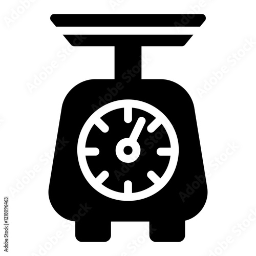 weighing scale Solid icon