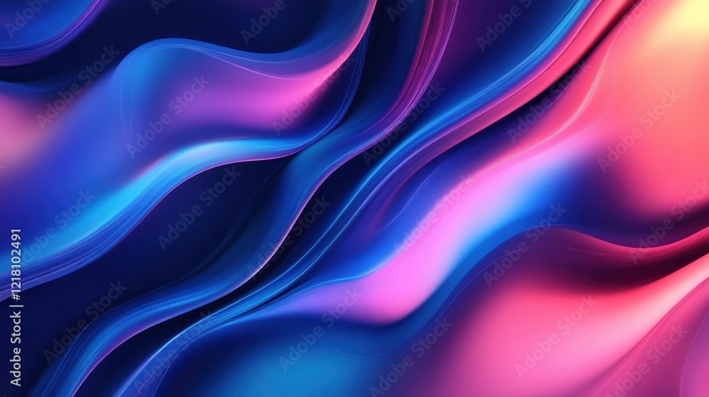 Vibrant blue abstract fractal pattern illustrating cosmic energy and movement in a deep, luminous environment Vibrant blue abstract fractal pattern illustrating cosmic energy and movement in a deep, luminous environment