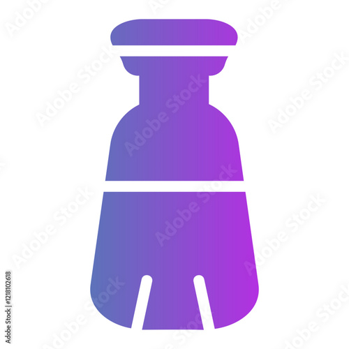 salt and papper Gradient icon