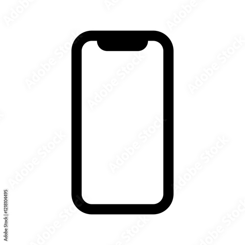 phone big notch front