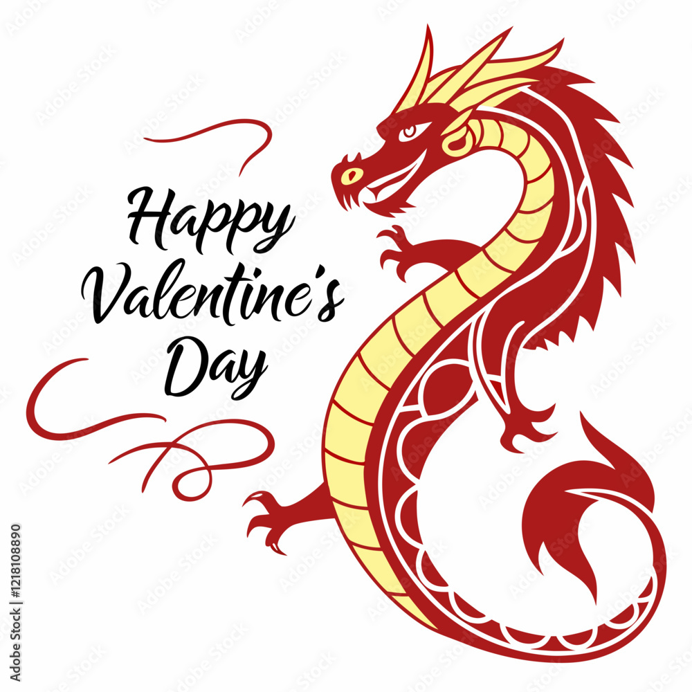 happy valentine's day silhouette vector illustration