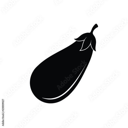 An eggplant vector illustration