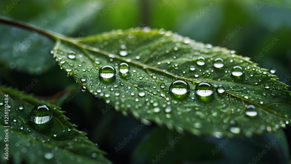 dew drops, green leaf, cinematic bokeh, ultra high resolution, 8K photography, fresh nature, detailed macro shot, nature photography, serene atmosphere, natural light, stock photo, nature close-up, vi dew drops, green leaf, cinematic bokeh, ultra high resolution, 8K photography, fresh nature, detailed macro shot, nature photography, serene atmosphere, natural light, stock photo, nature close-up, vi
