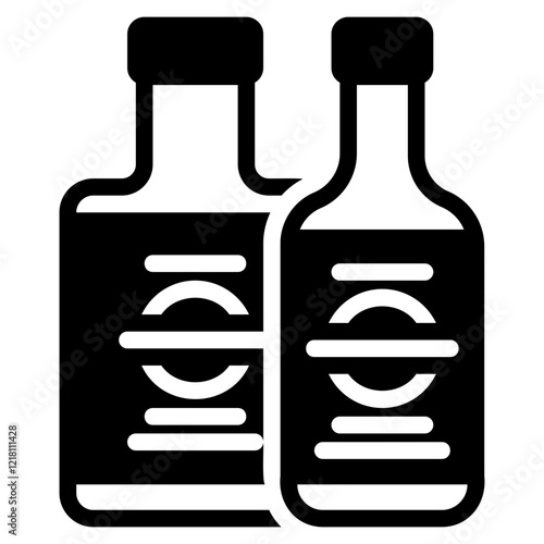 Alcohol glyph icon