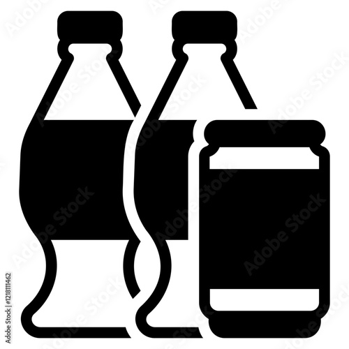 Cola glyph icon