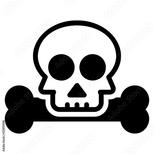 Danger glyph icon