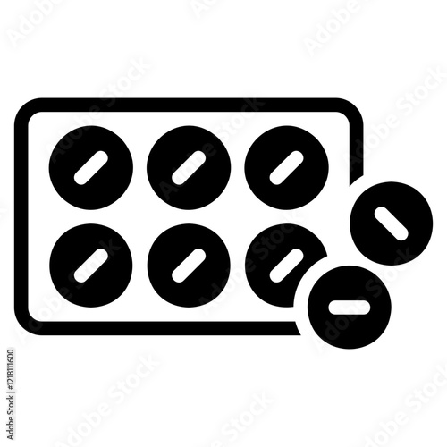 Pills glyph icon