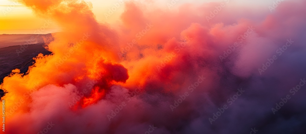 Textured Abstract Art with Clouds, Sunset, Storm, and Dreamy Sky Textured Abstract Art with Clouds, Sunset, Storm, and Dreamy Sky