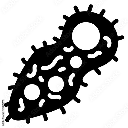 Paramecium glyph icon