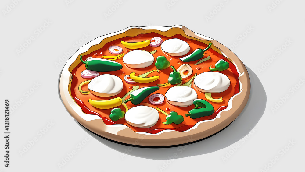 Pizza Illustration Pizza Illustration