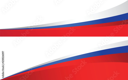 russia day background Vector design template
