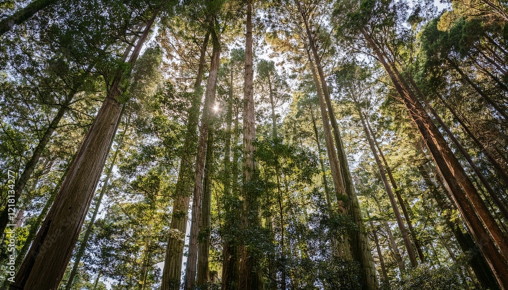 Naklejka premium Every leaf tells a story of life.